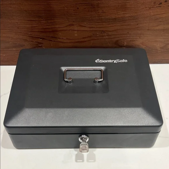 🔥‼️Black Cash Box with Coin Tray‼️🔥 - Picture 2 of 7